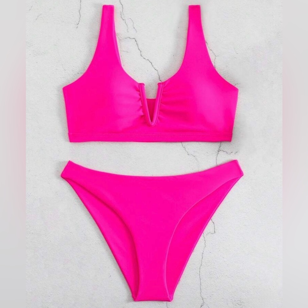 Hot Pink Bikini Set